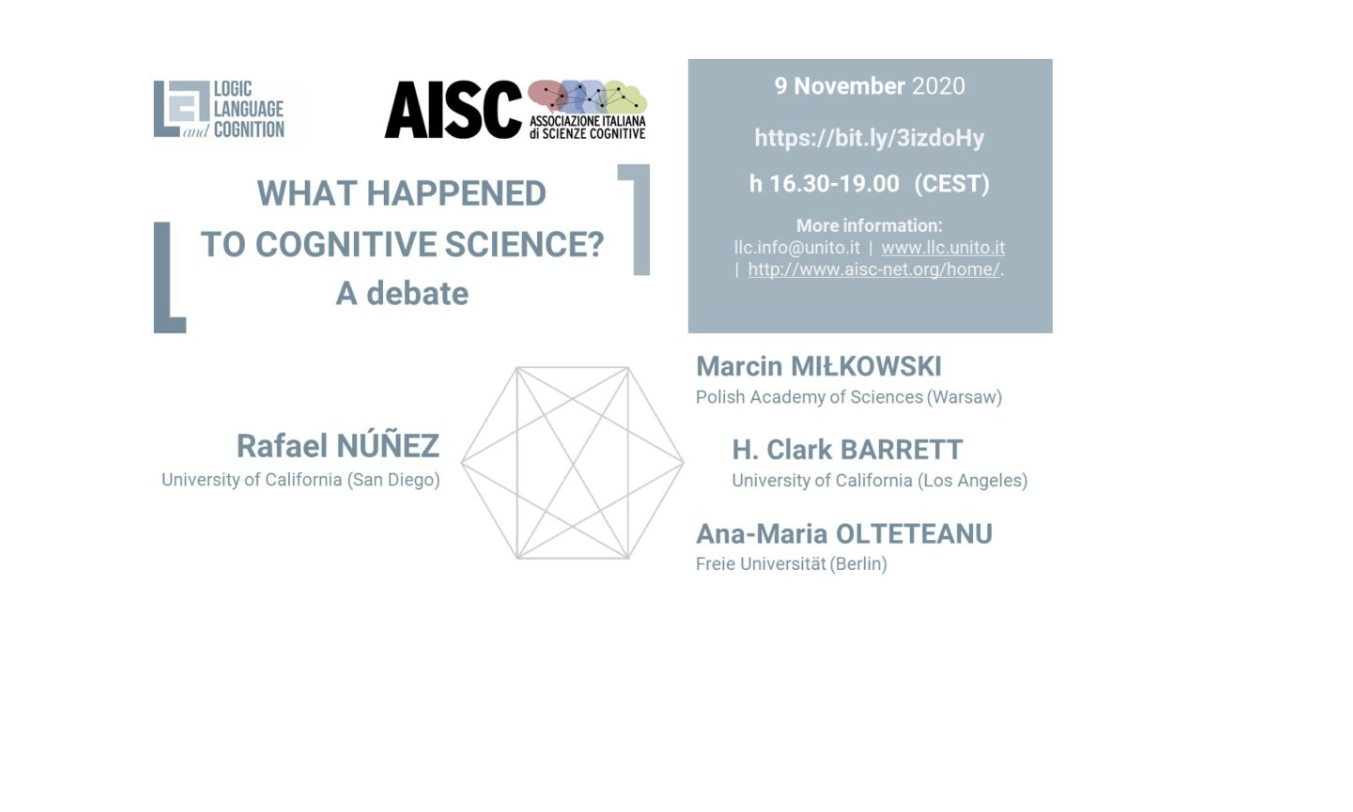What Happened to Cognitive Science? A debate — AISC Workshop Online, 9 November 2020
